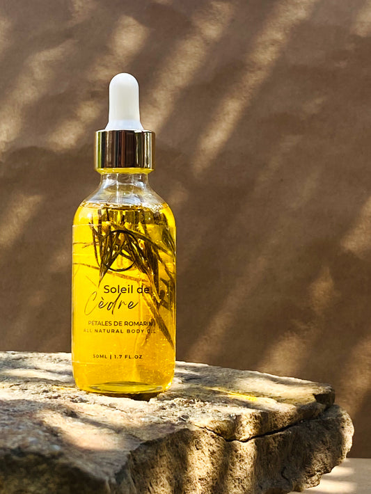 Cedar Sun Rosmary Body Oil Deluxe Box - 50ML
