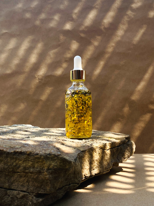 Golden Fields Lavender Body Oil Deluxe Box - 50 ML