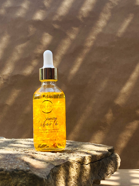 Vanilla Freedom Calendula Body Oil Deluxe Box - 50 ML