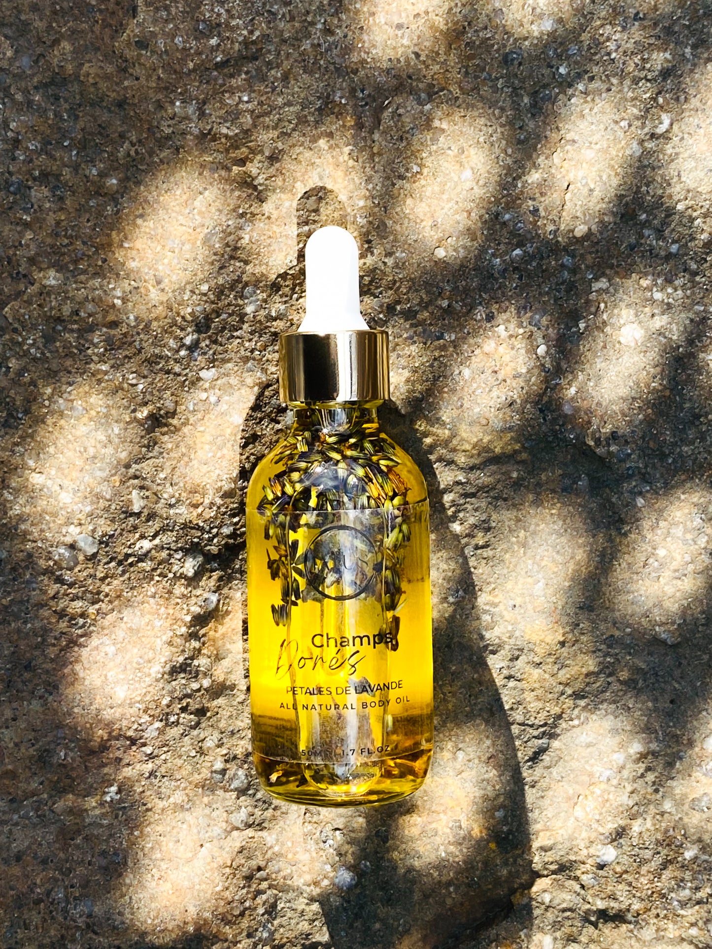 Golden Fields Lavender Body Oil Essential Box - 50 ML