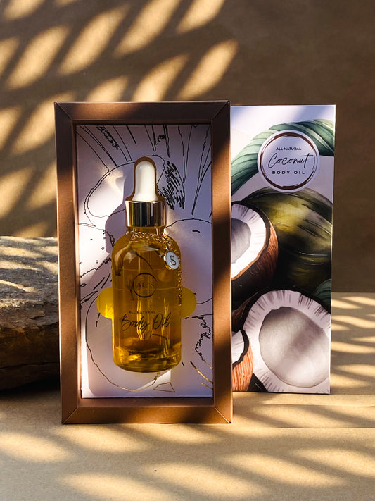 Coconut Aventure               Coconut Body Oil               Deluxe Box - 50ML