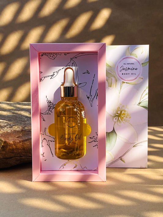 Jasmine Breeze          Jasmine Body Oil                    Deluxe Box - 50ML