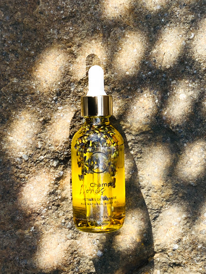 Golden Fields                  Lavender Body Oil                        Deluxe Box - 50 ML