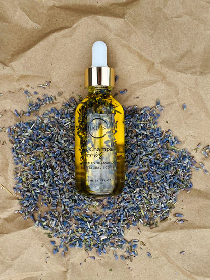 Golden Fields                     Lavender Body Oil                      Essential Box - 50 ML