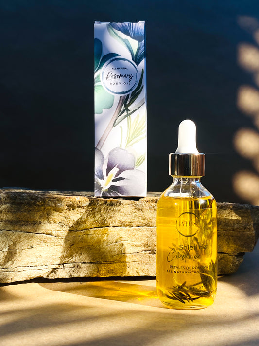 Cedar Sun                          Rosmary Body Oil                      Essential Box - 50ML